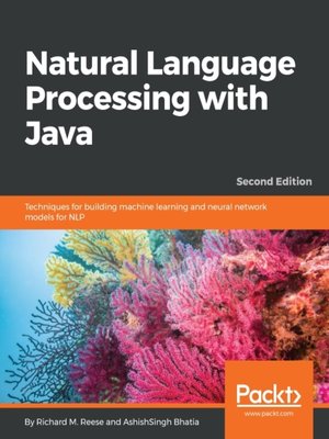 cover image of Natural Language Processing with Java